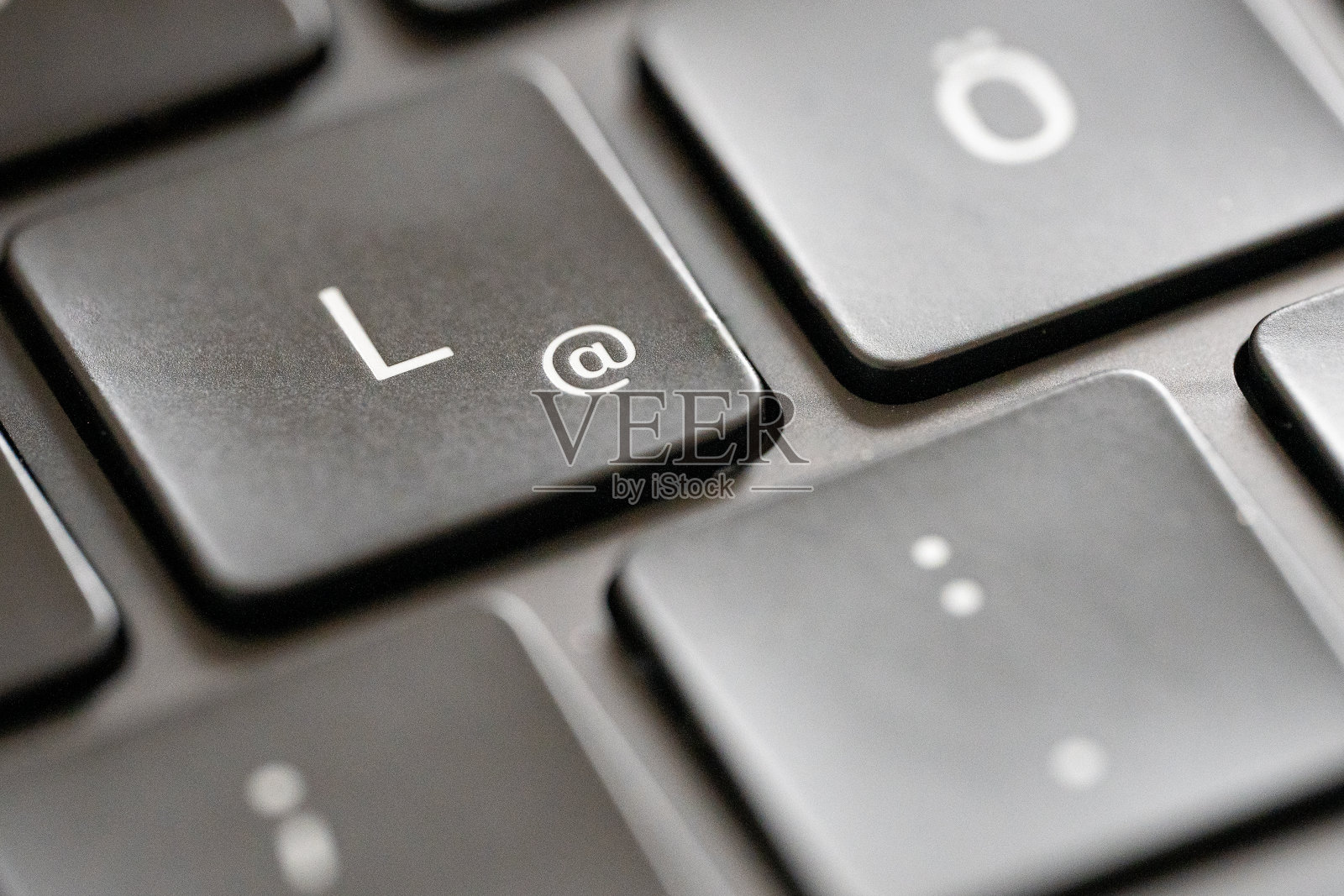 电脑键盘的细节照片摄影图片