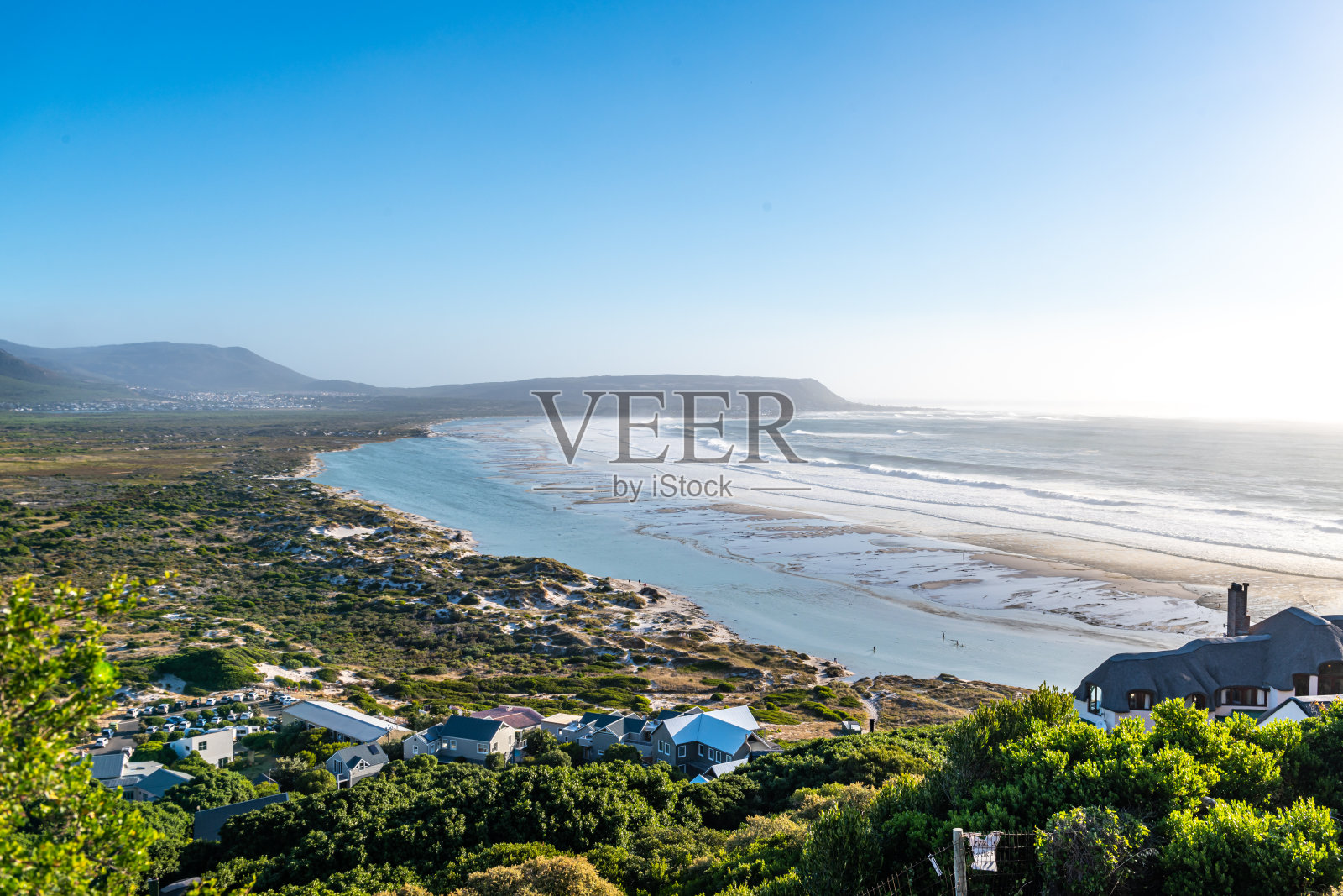 从查普曼的山顶驱动器开普敦的诺德霍克沙滩照片摄影图片