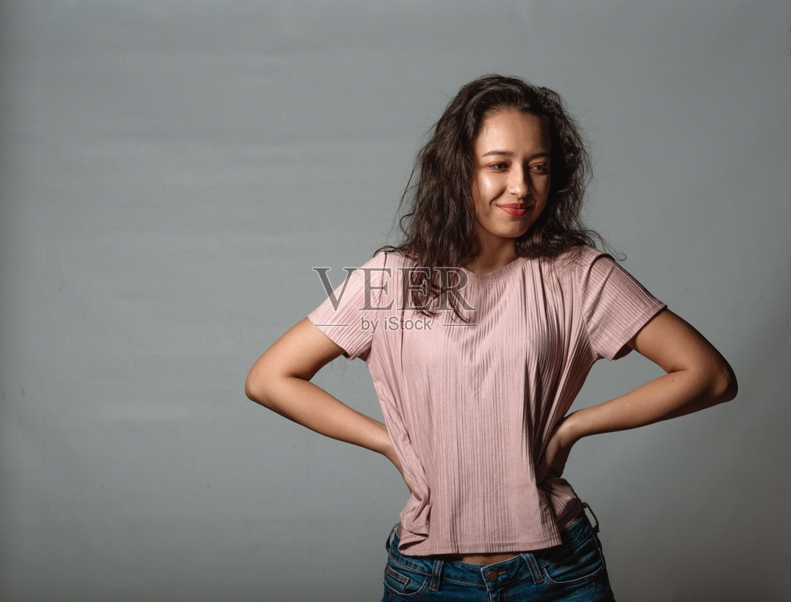 很酷的现代女孩照片摄影图片