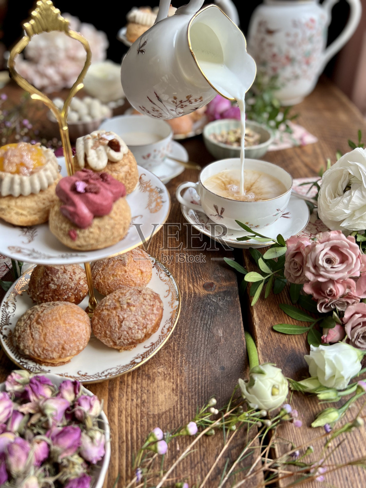 心糕点照片摄影图片