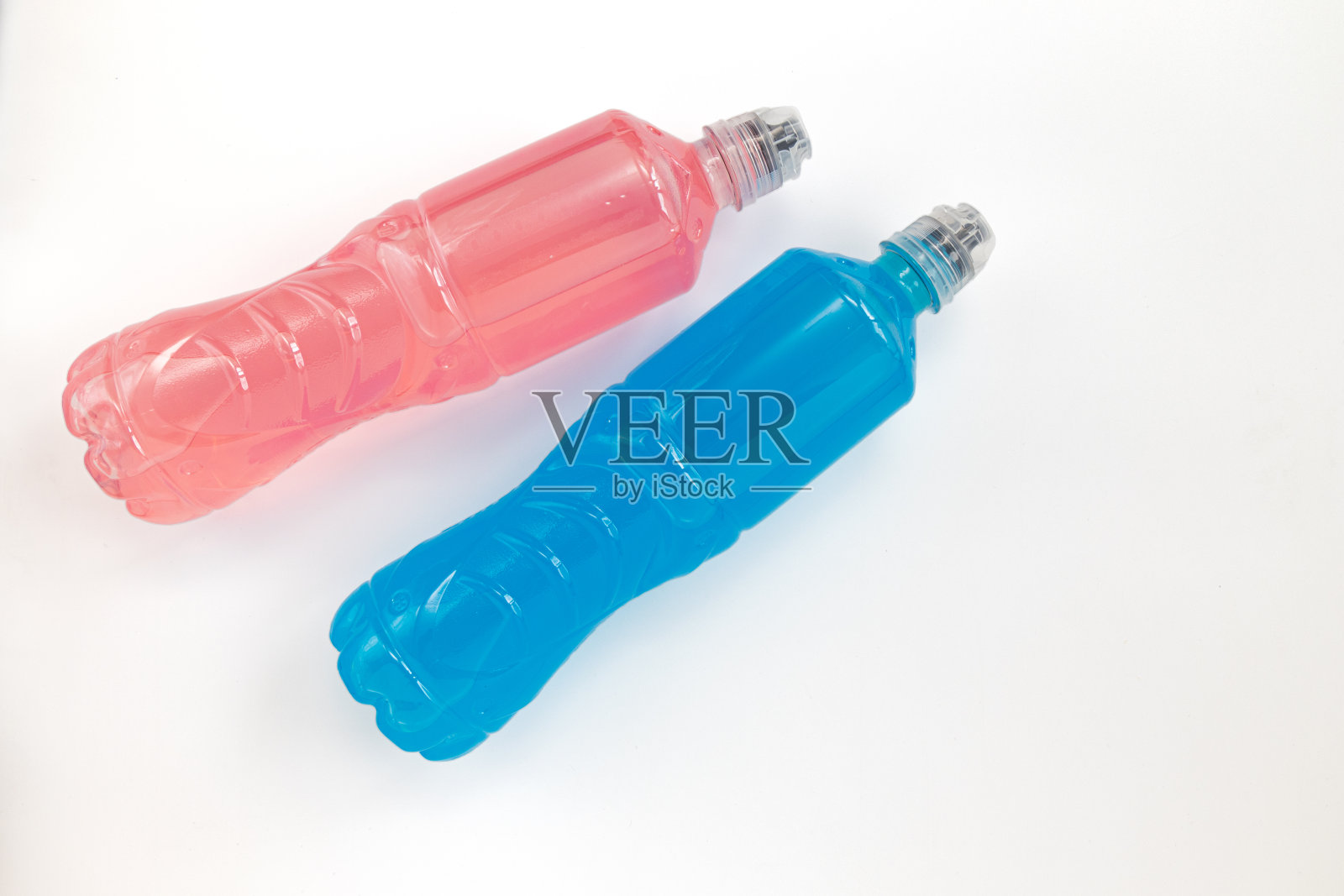 运动水瓶孤立在白色背景上照片摄影图片