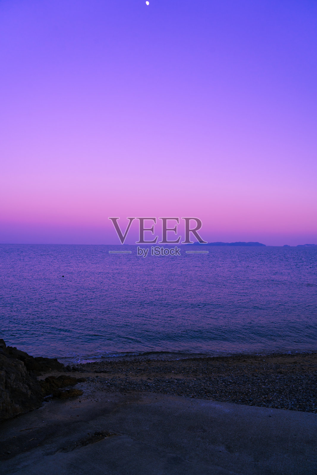 紫色的天空照片摄影图片