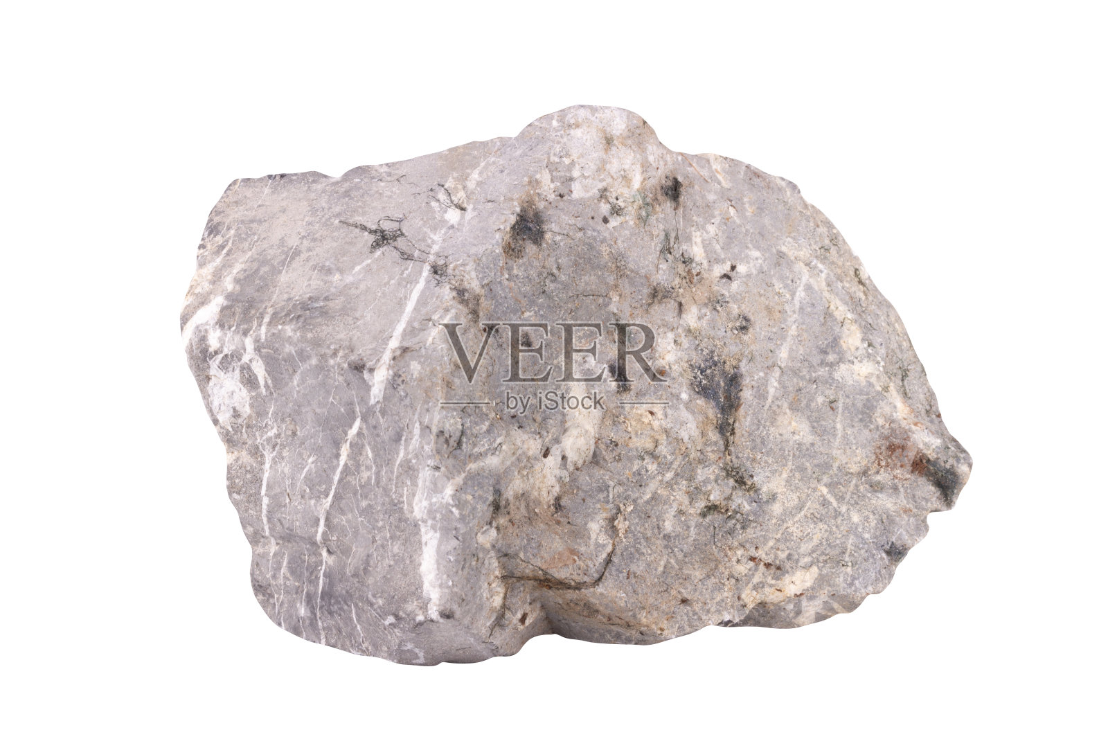 花岗岩孤立在白色背景上照片摄影图片