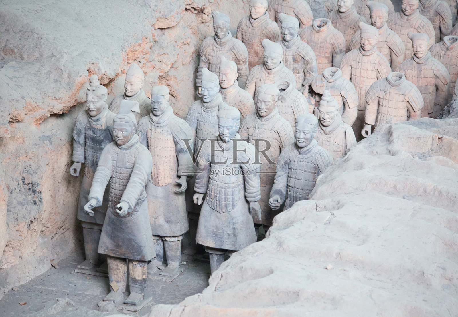 兵马俑照片摄影图片