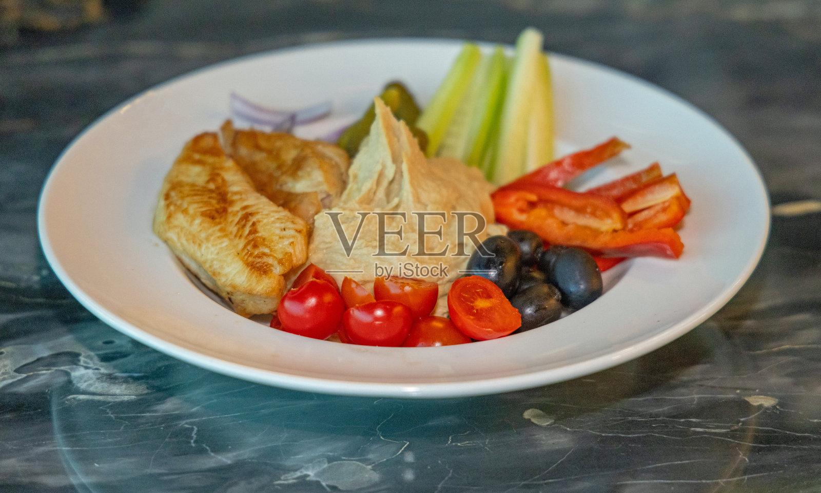 健康餐盘照片摄影图片