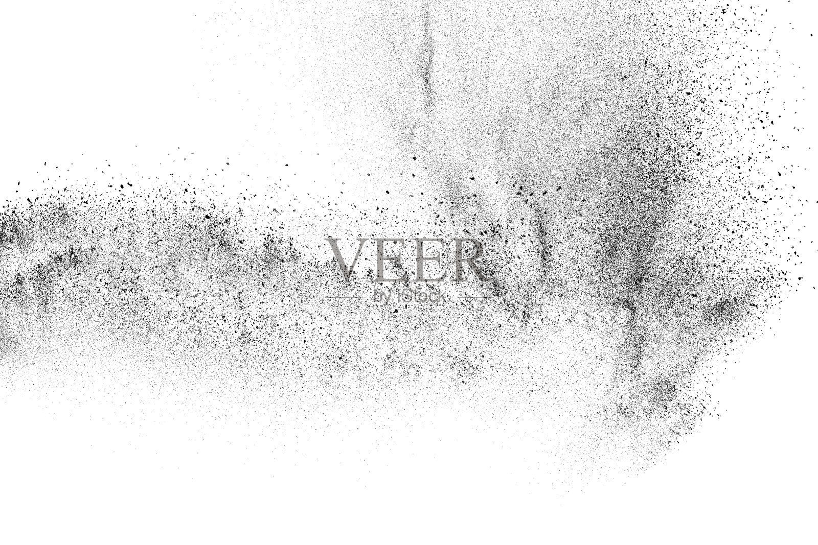 陷入困境的黑色纹理。插画图片素材