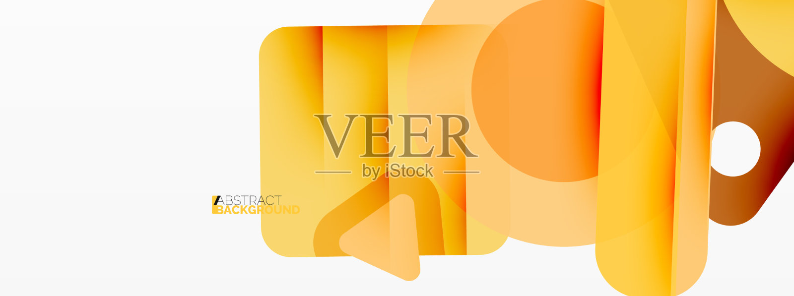 原始的几何形状-直线三角形插画图片素材