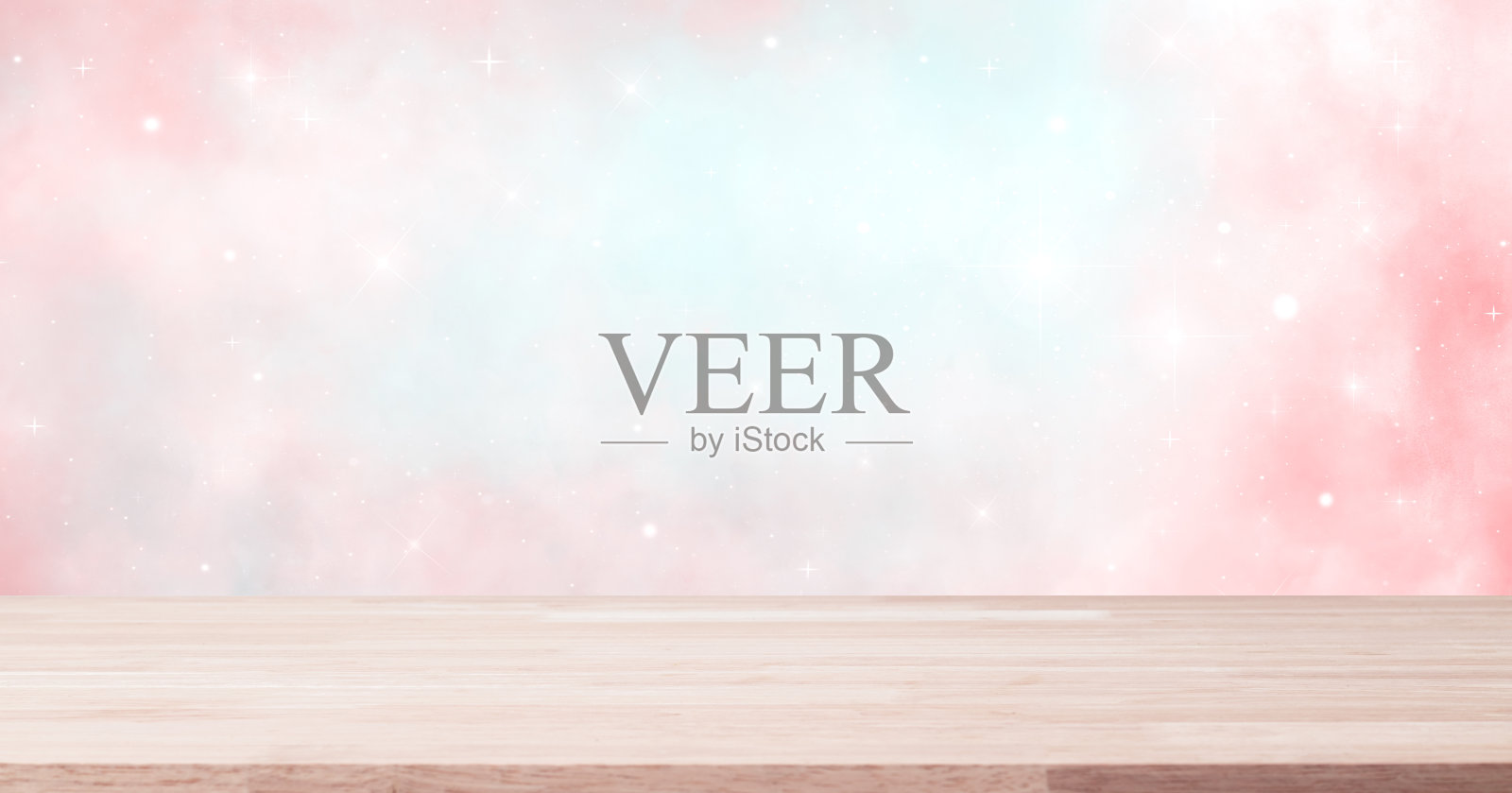 梦幻空间星系背景与闪亮的星星和星云，宇宙与彩色银河和云，幻想星系插图照片摄影图片