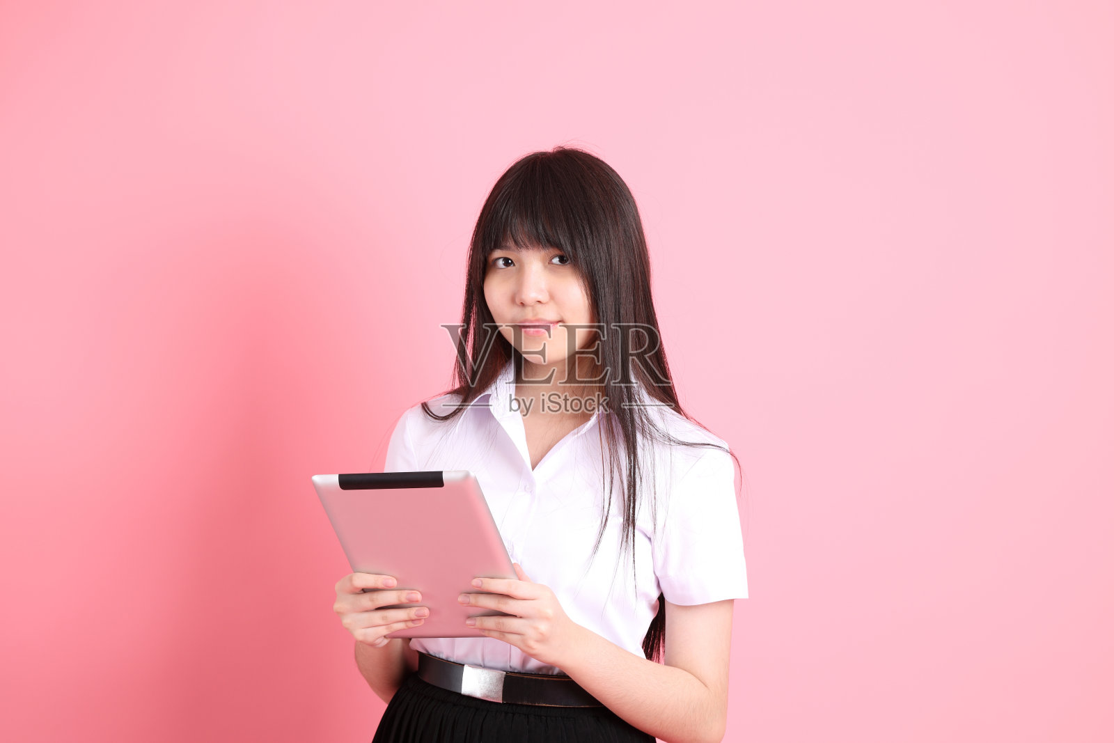 可爱的年轻的学生照片摄影图片