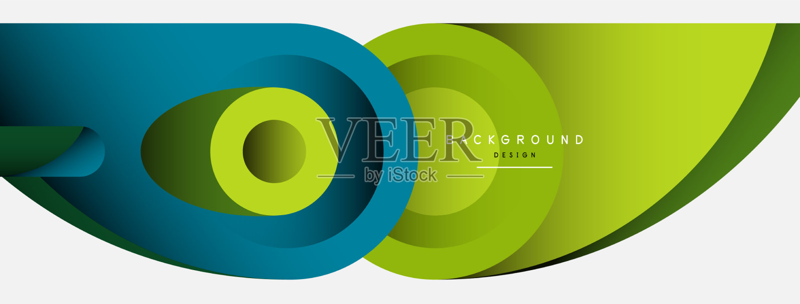 抽象背景最小几何圆和插画图片素材