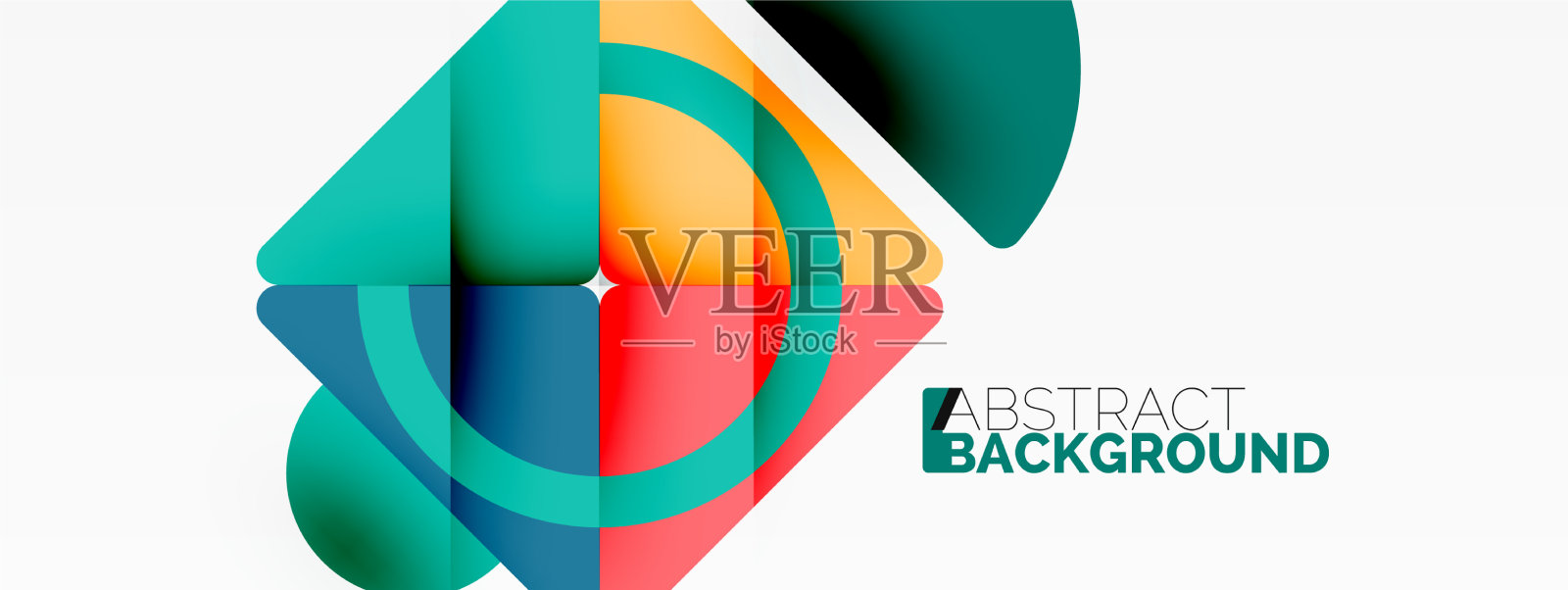 创意几何壁纸最小抽象插画图片素材