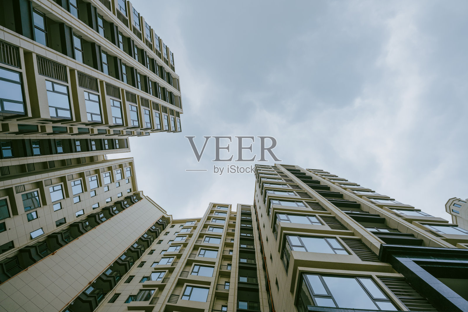 银天下现代住宅建筑照片摄影图片