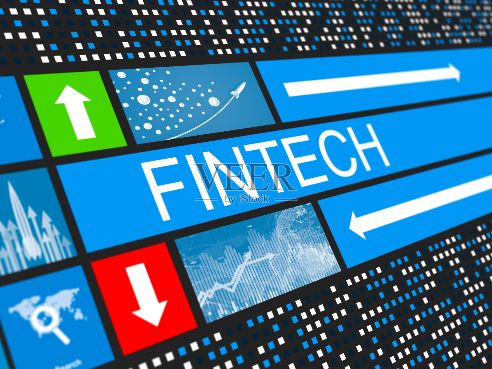 Fintech金融技术照片摄影图片