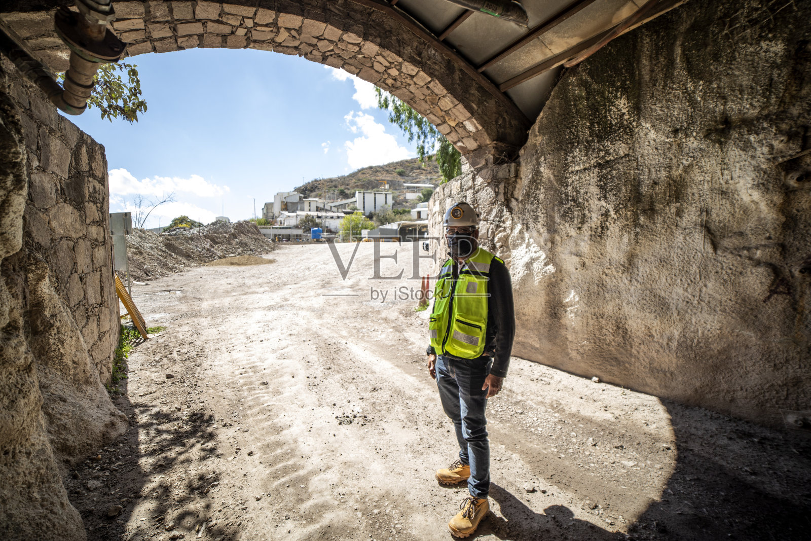 挖掘工作照片摄影图片