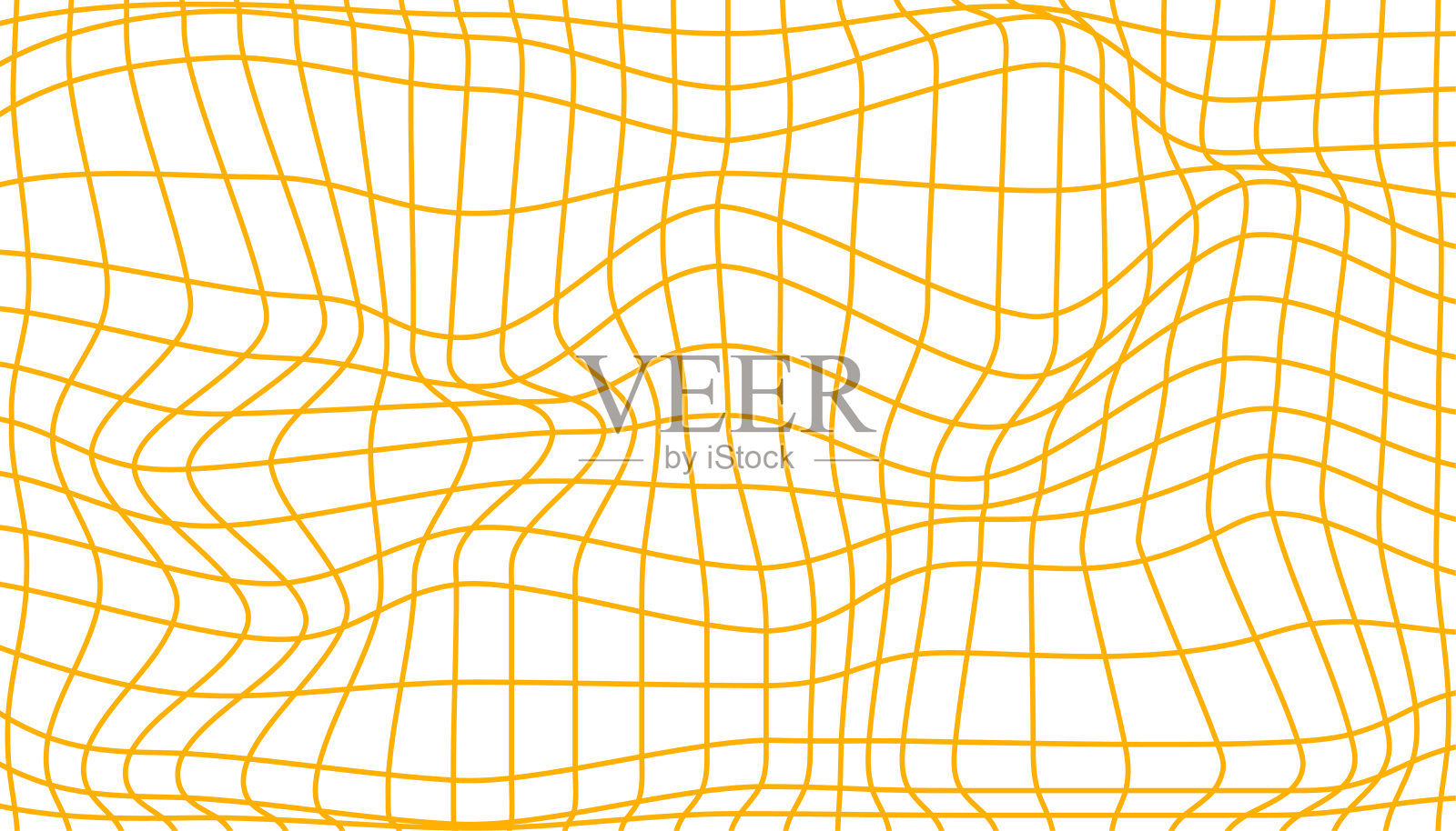 带有扭曲方块的格子背景插画图片素材