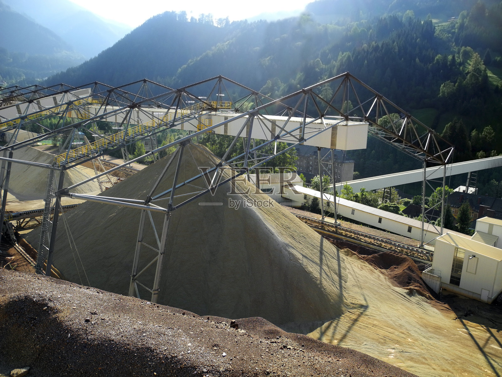 奥地利，埃尔茨贝格，矿业照片摄影图片