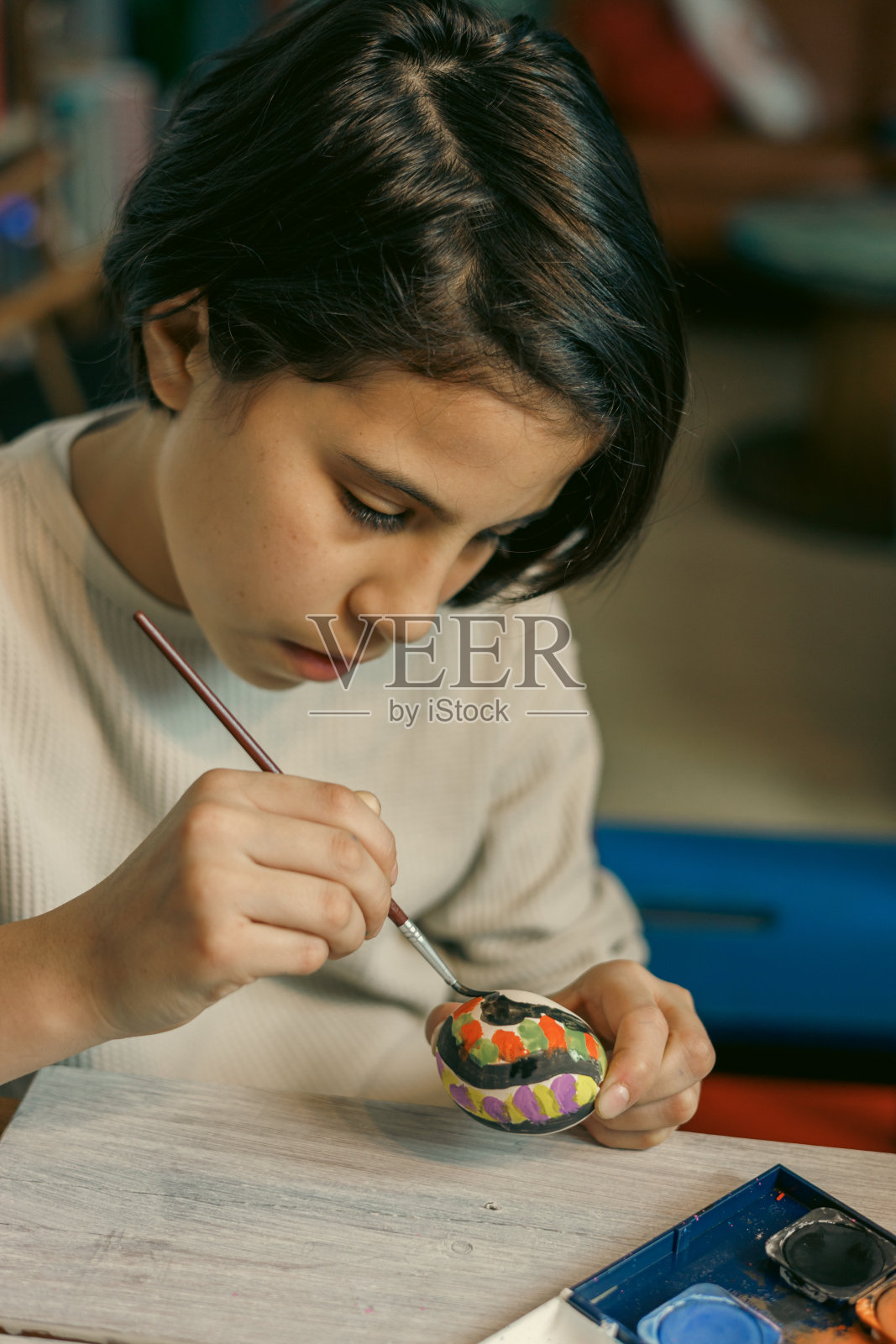 准备复活节照片摄影图片