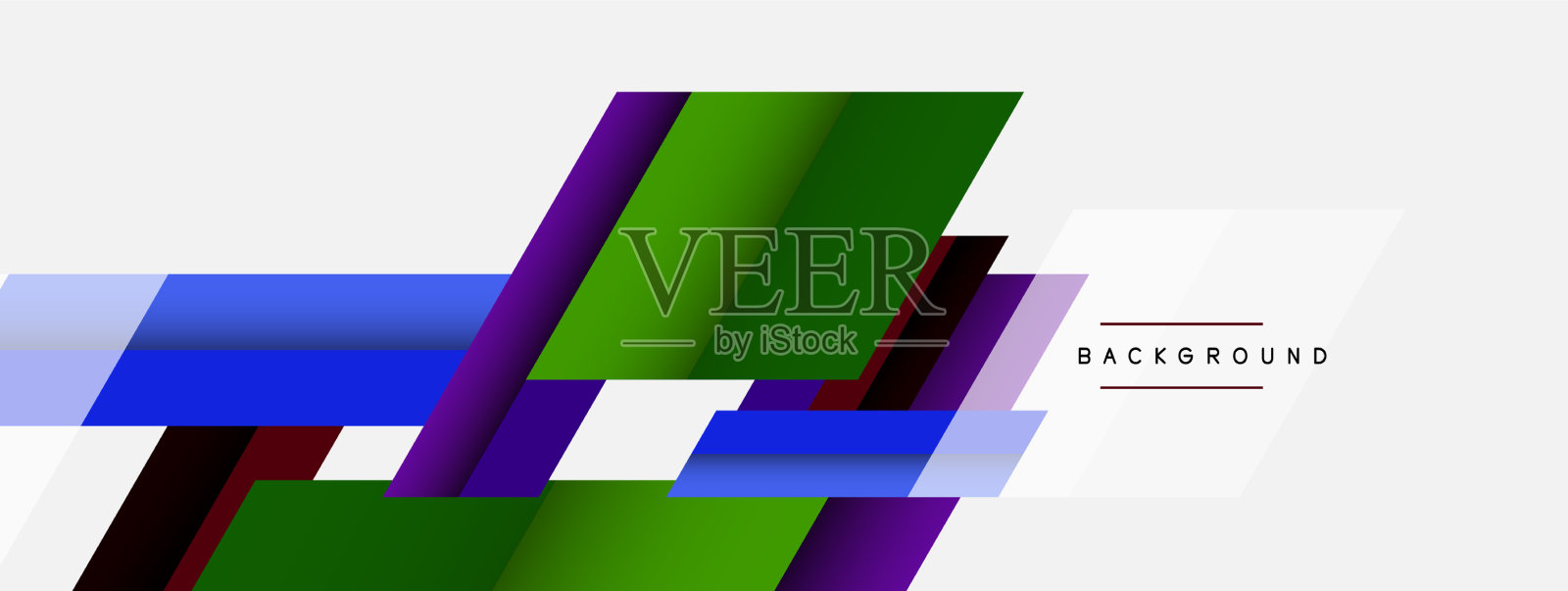 背景抽象重叠色插画图片素材