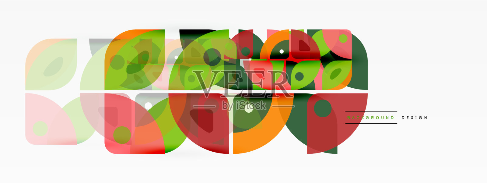 直线、正方形、圆形和三角形是几何的插画图片素材