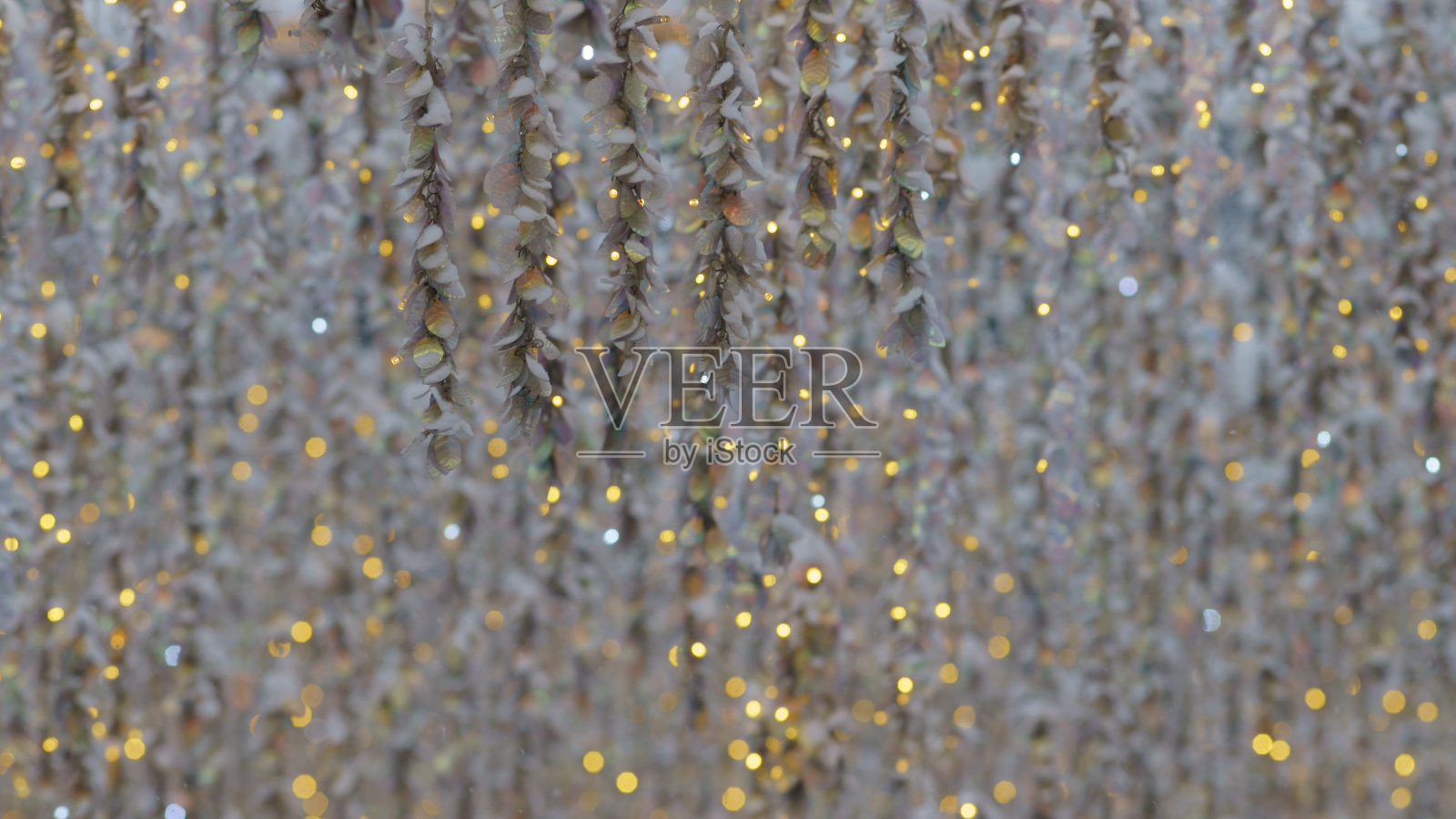 莫斯科城市街道装饰新年假期照片摄影图片