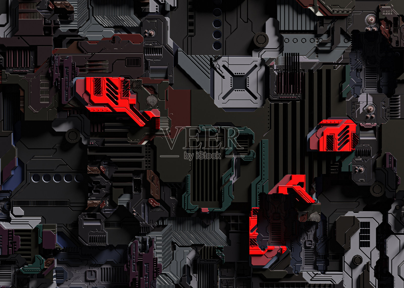 有电子知识背景。三维渲染照片摄影图片