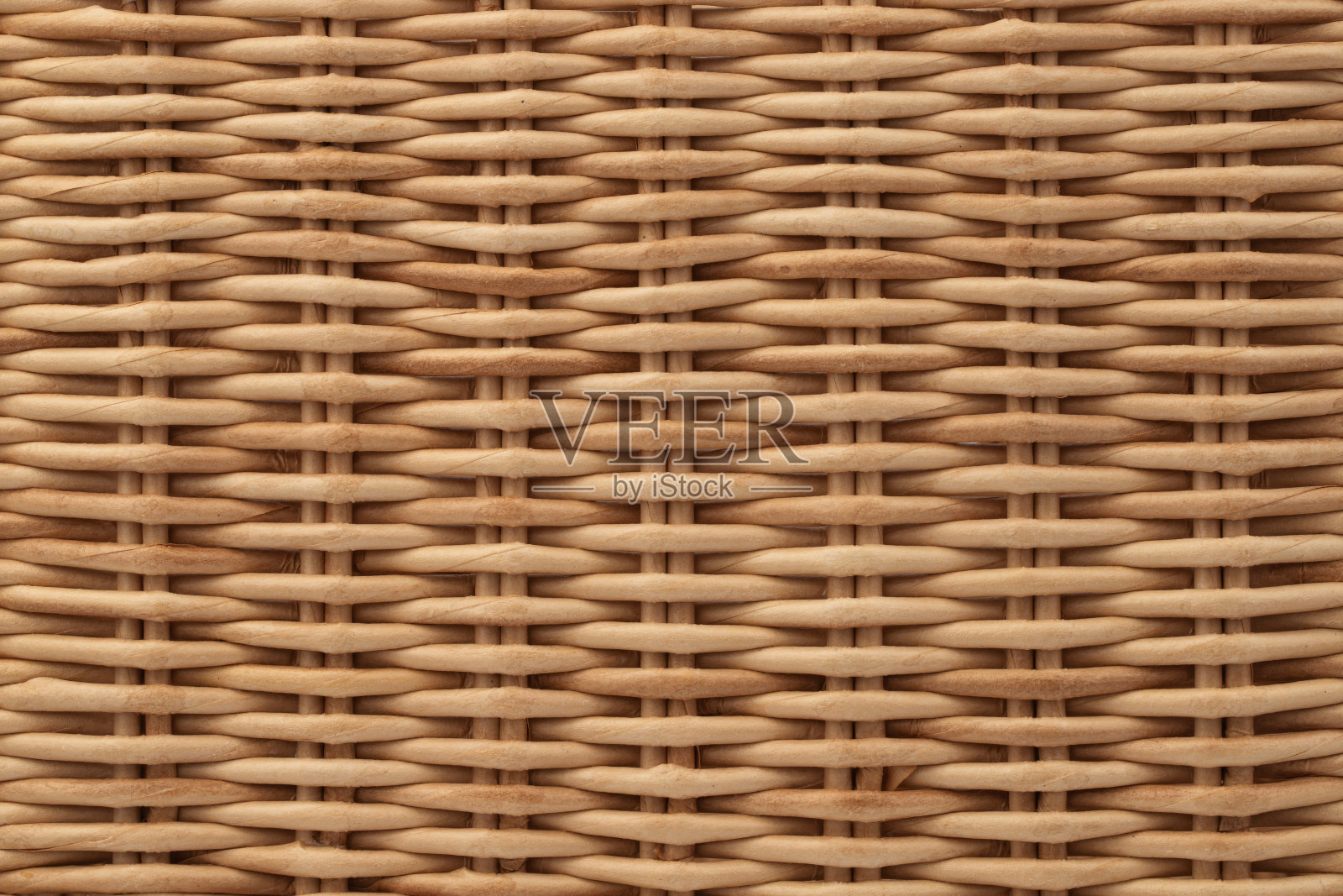 柳枝或花园家具制成的篮子的碎片，质地照片摄影图片