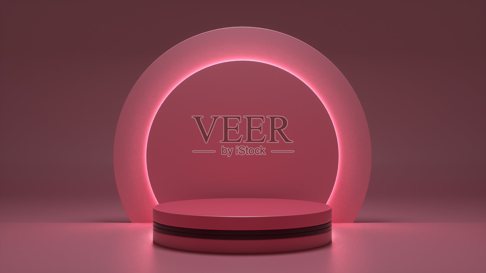 模拟冠军领奖台照片摄影图片