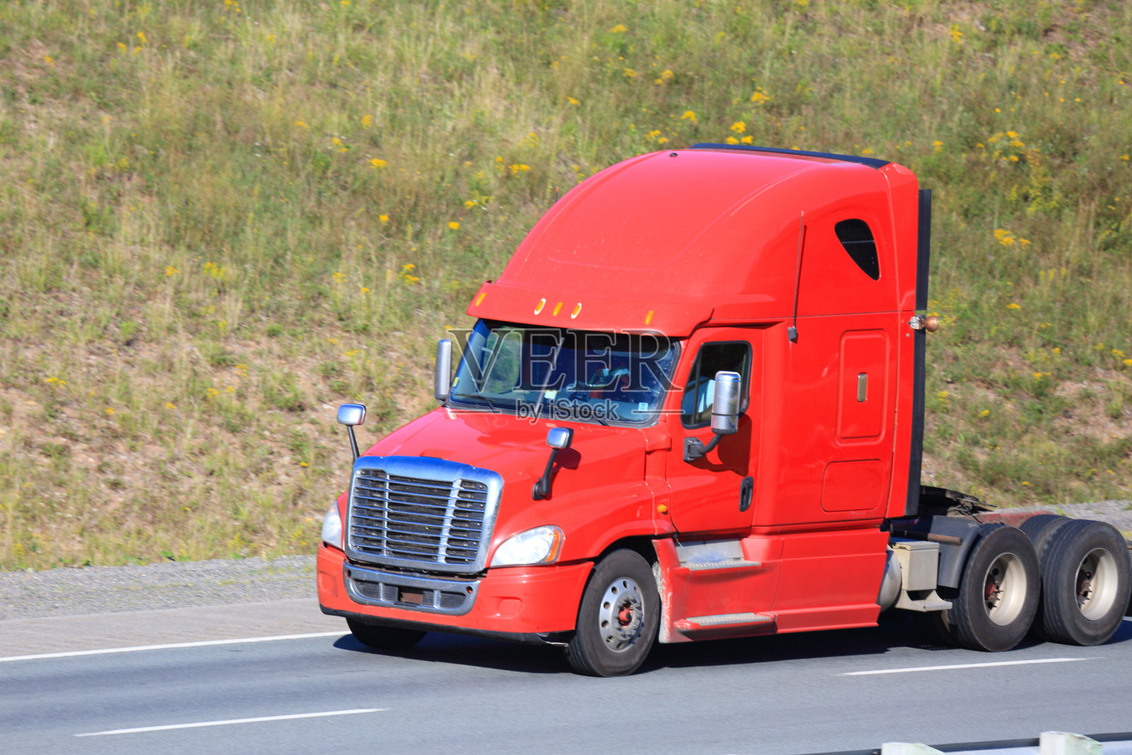 半卡车驾驶室照片摄影图片