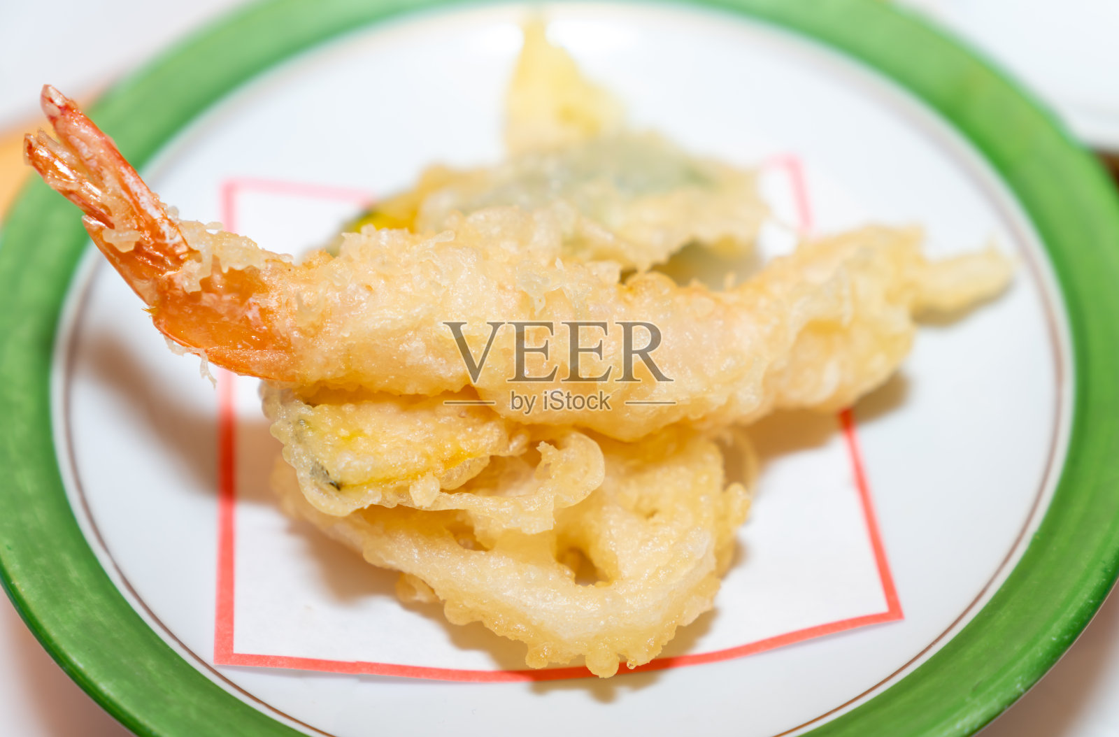 照片上的天妇罗看起来很好吃照片摄影图片