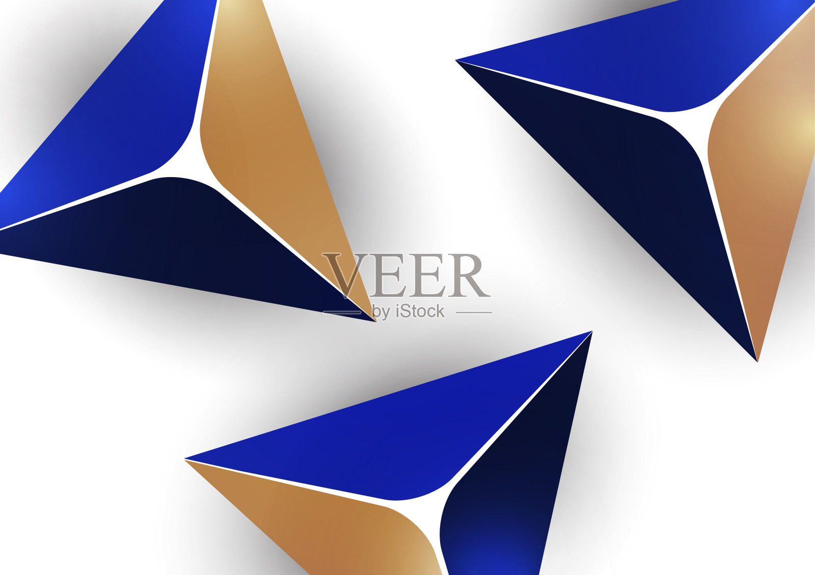 三角形,金字塔。抽象的彩色背景与明亮的几何元素。向量插画图片素材