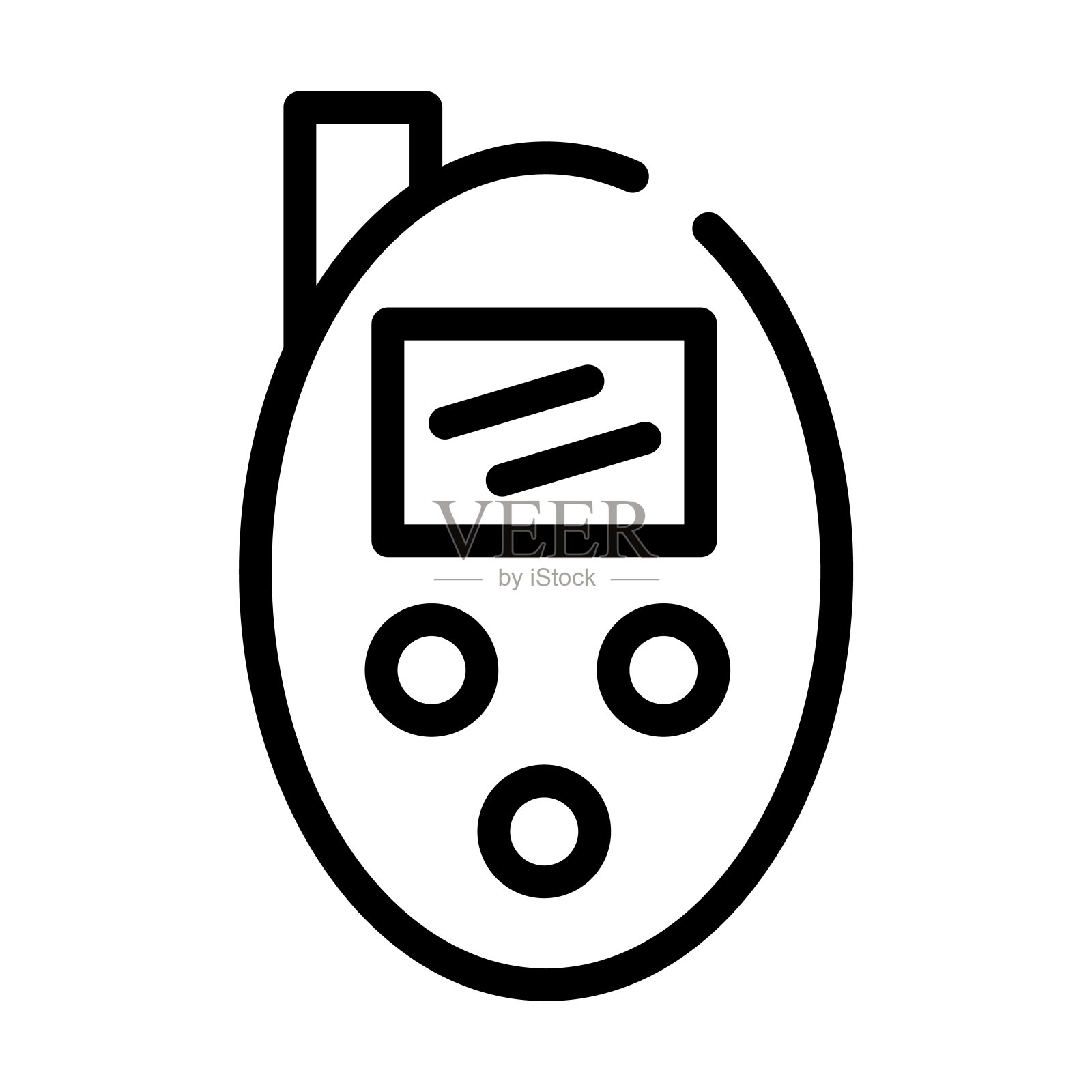 电子宠物细线图标。青春，糖果线性图标从街机概念孤立的轮廓标志。矢量插图符号元素的网页设计和应用程序。插画图片素材