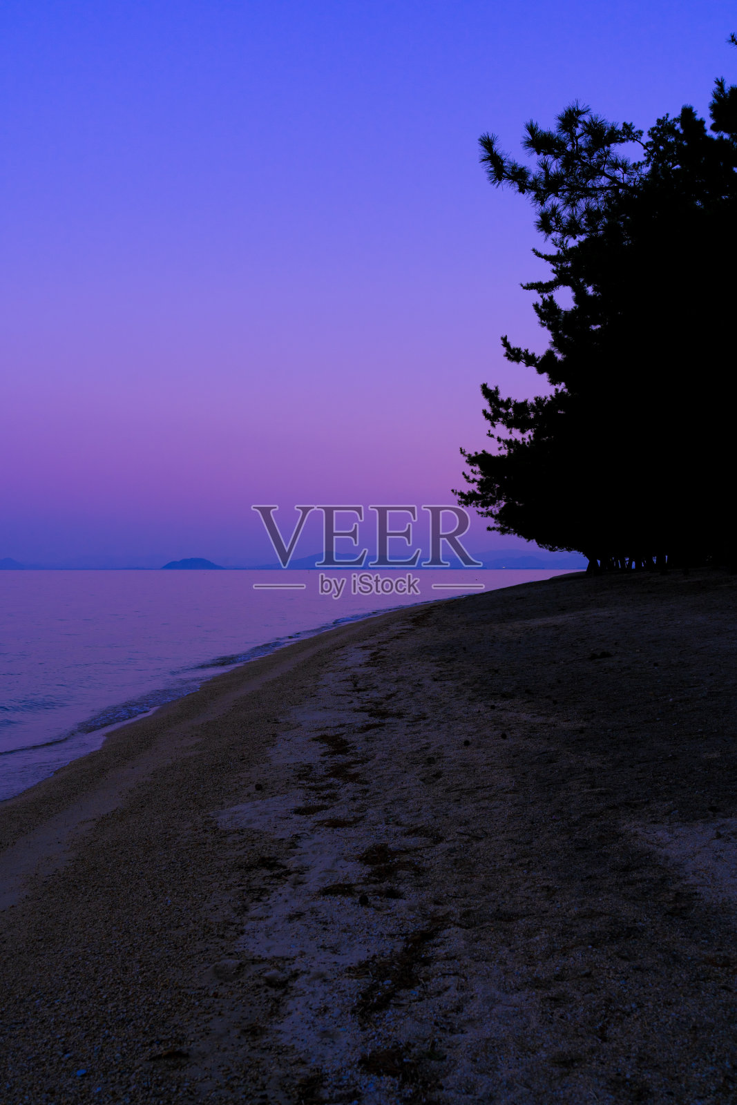 紫色的天空照片摄影图片