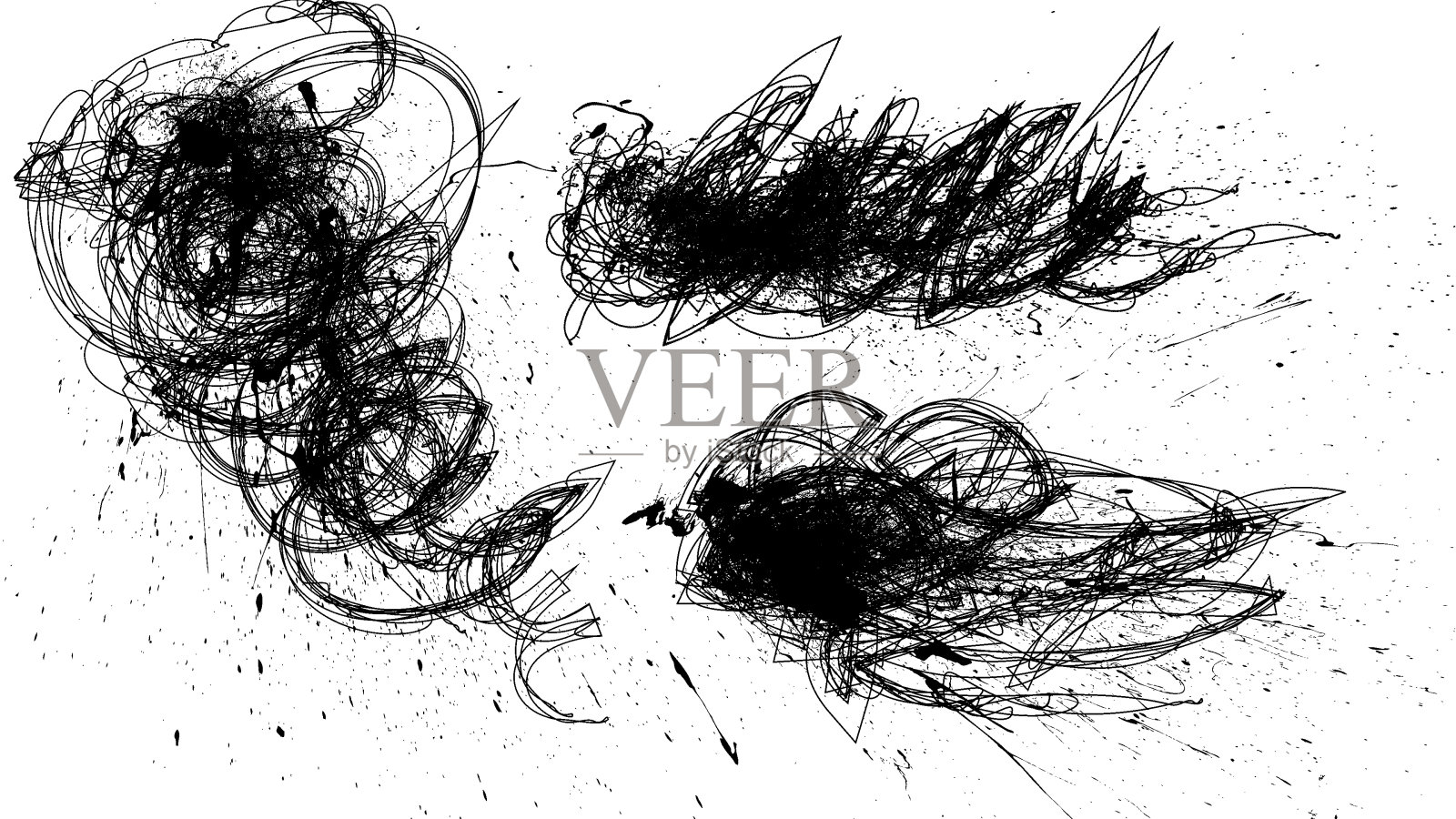 水彩颜料。水彩背景。画在纸上的纹理。条纹的油漆。白纸上黑色条纹的纹理。黑白抽象。漆辊压覆纹理。照片摄影图片