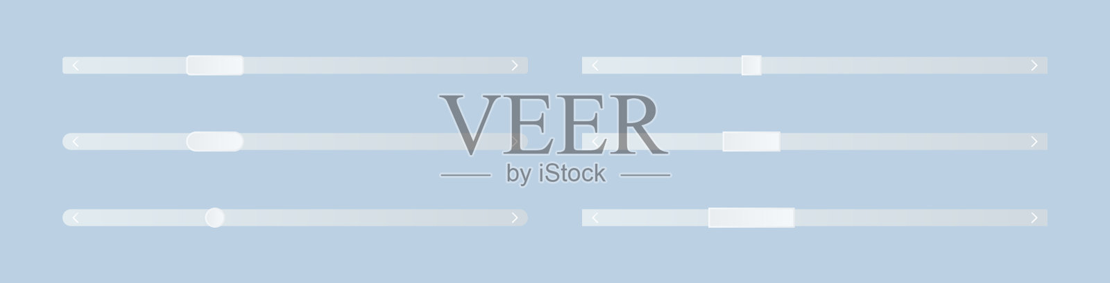 滚动条设置ui。设计模板素材