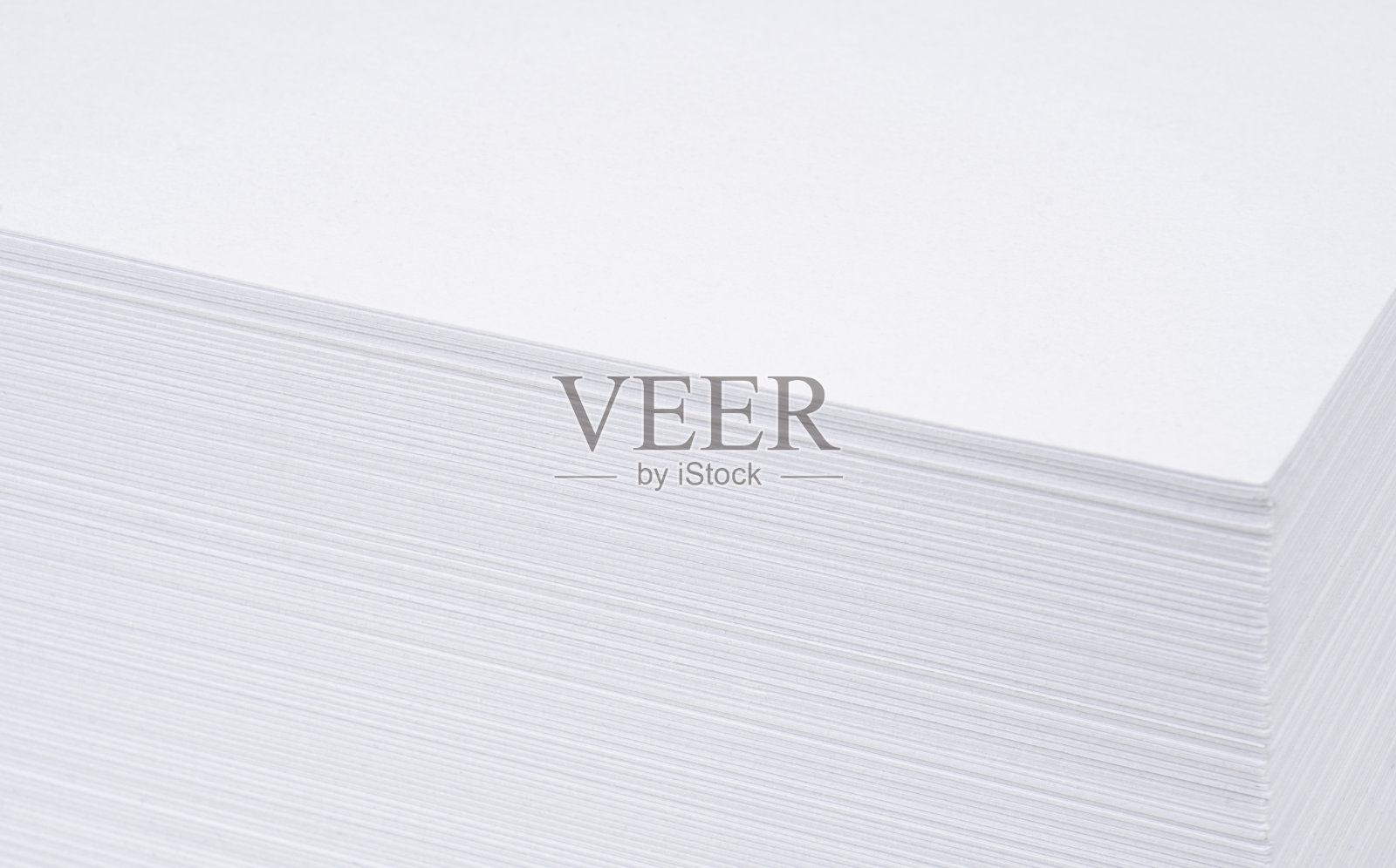 一叠纸背景的特写。A4空白纸堆叠纹理。模型。一叠空白纸的图案。宏照片摄影图片