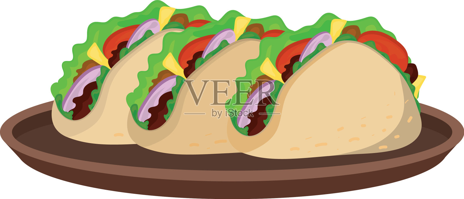 墨西哥炸玉米饼食物设计元素图片