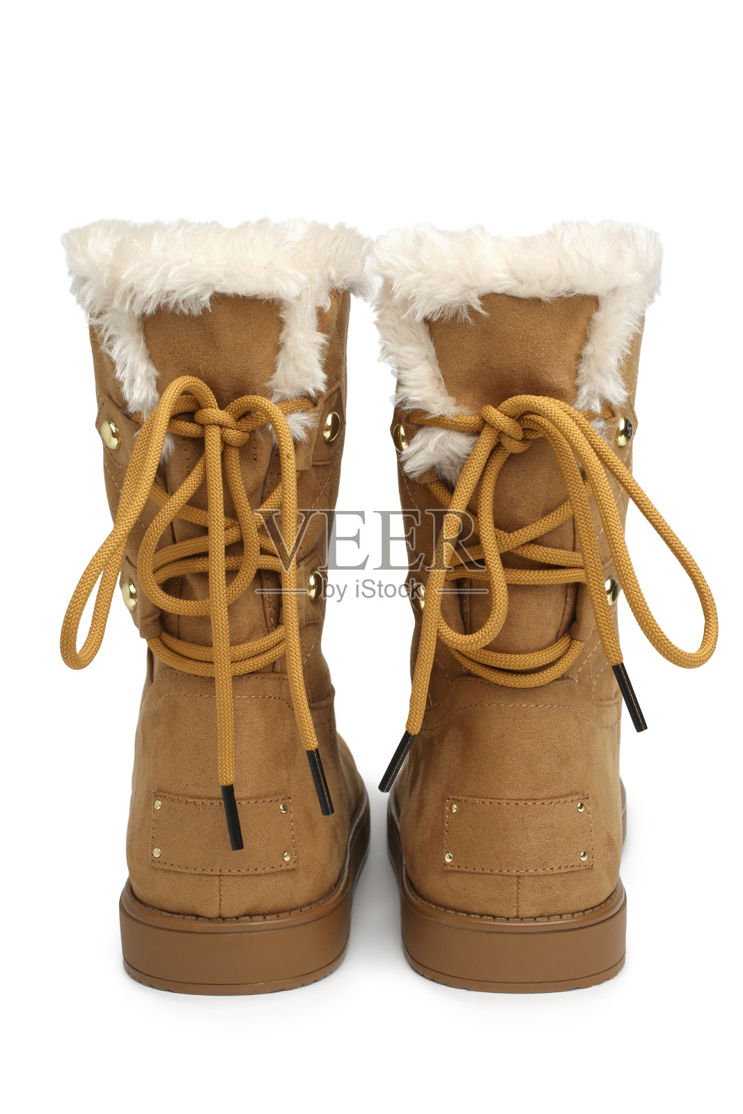 时尚冬季靴子照片摄影图片