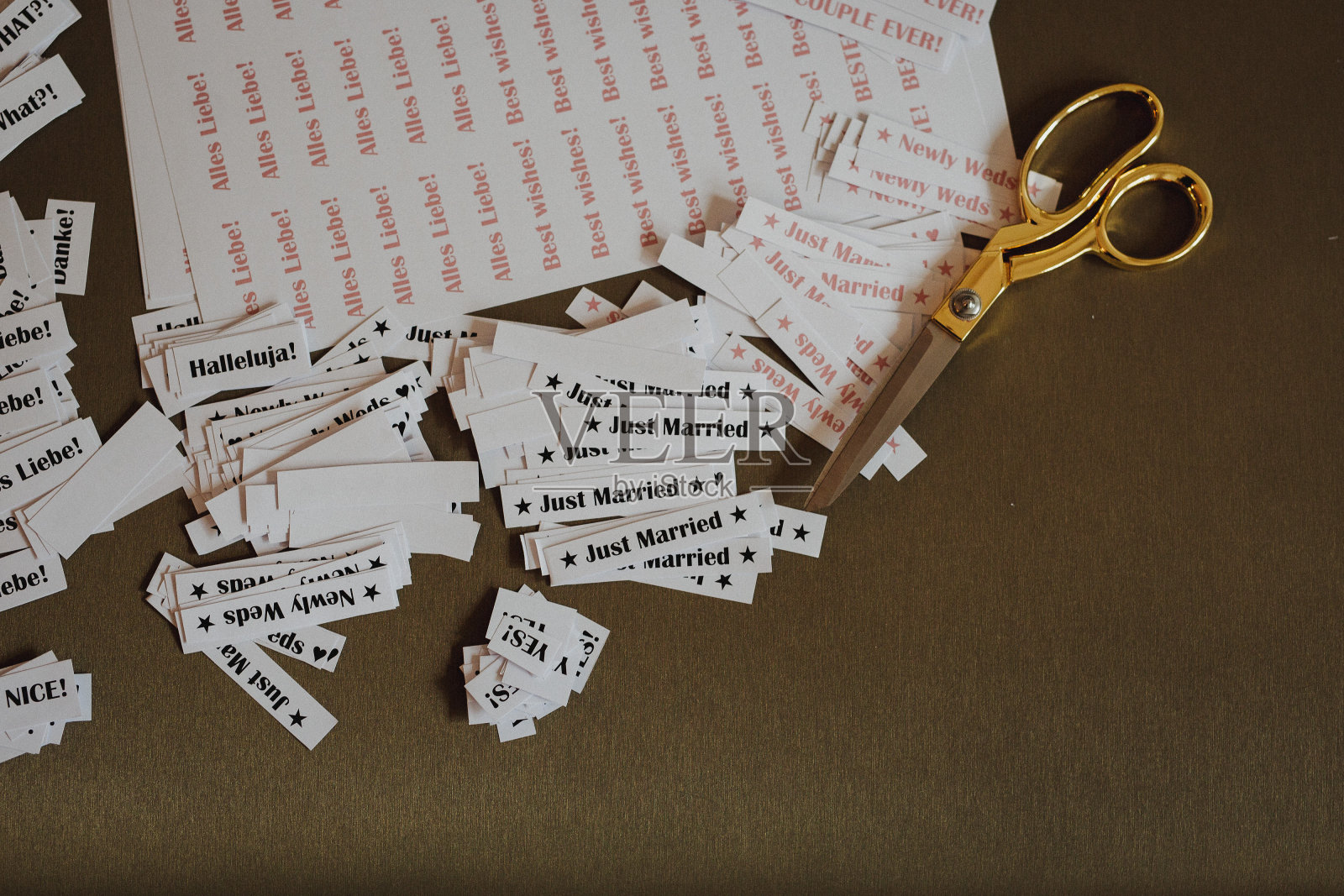 婚礼的细节照片摄影图片