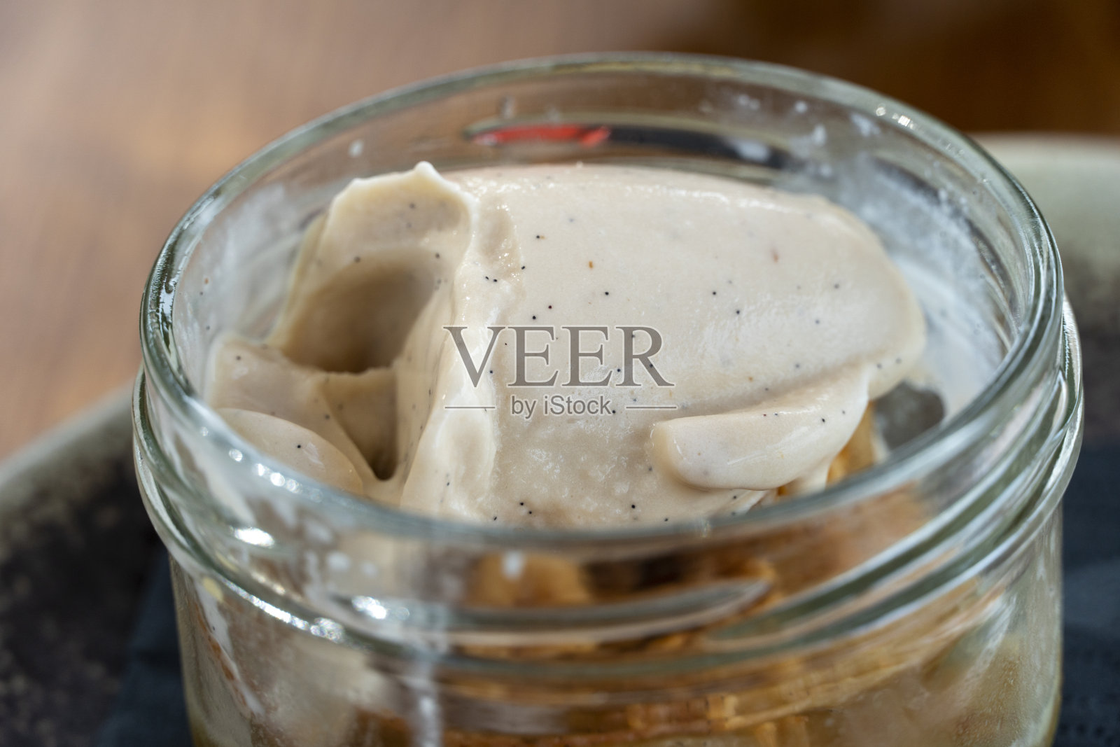 西班牙萨里埃拉科斯塔布拉瓦杯甜点照片摄影图片