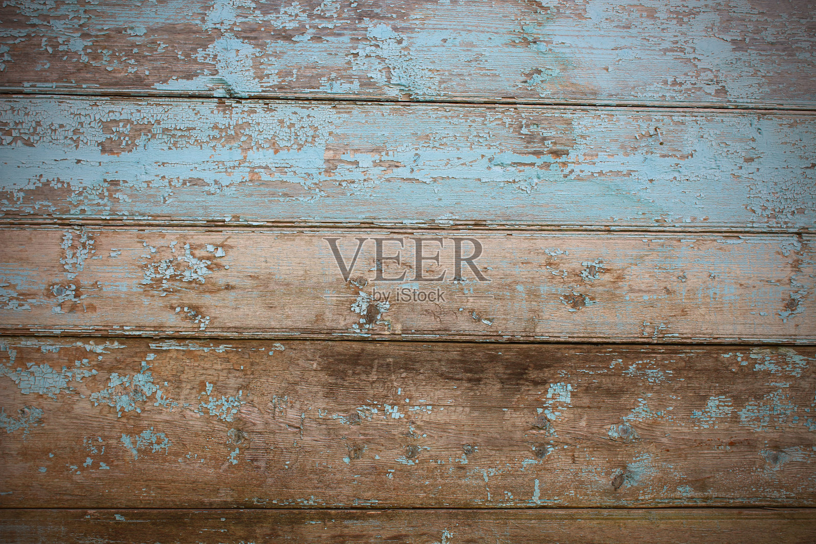 破旧的蓝色木板。特写镜头。水平的观点。背景。纹理。照片摄影图片