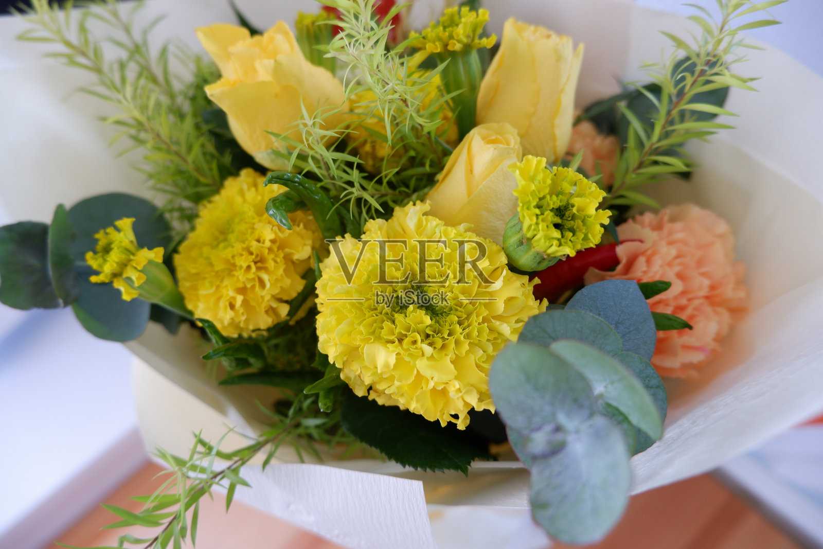 黄色的花照片摄影图片