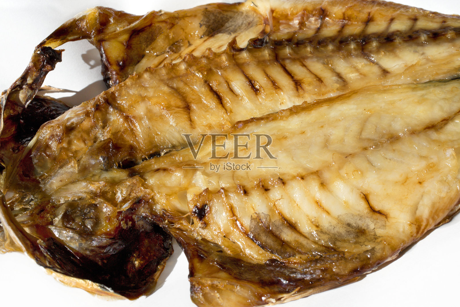 烤晒干马鲛鱼，日本传统食品照片摄影图片