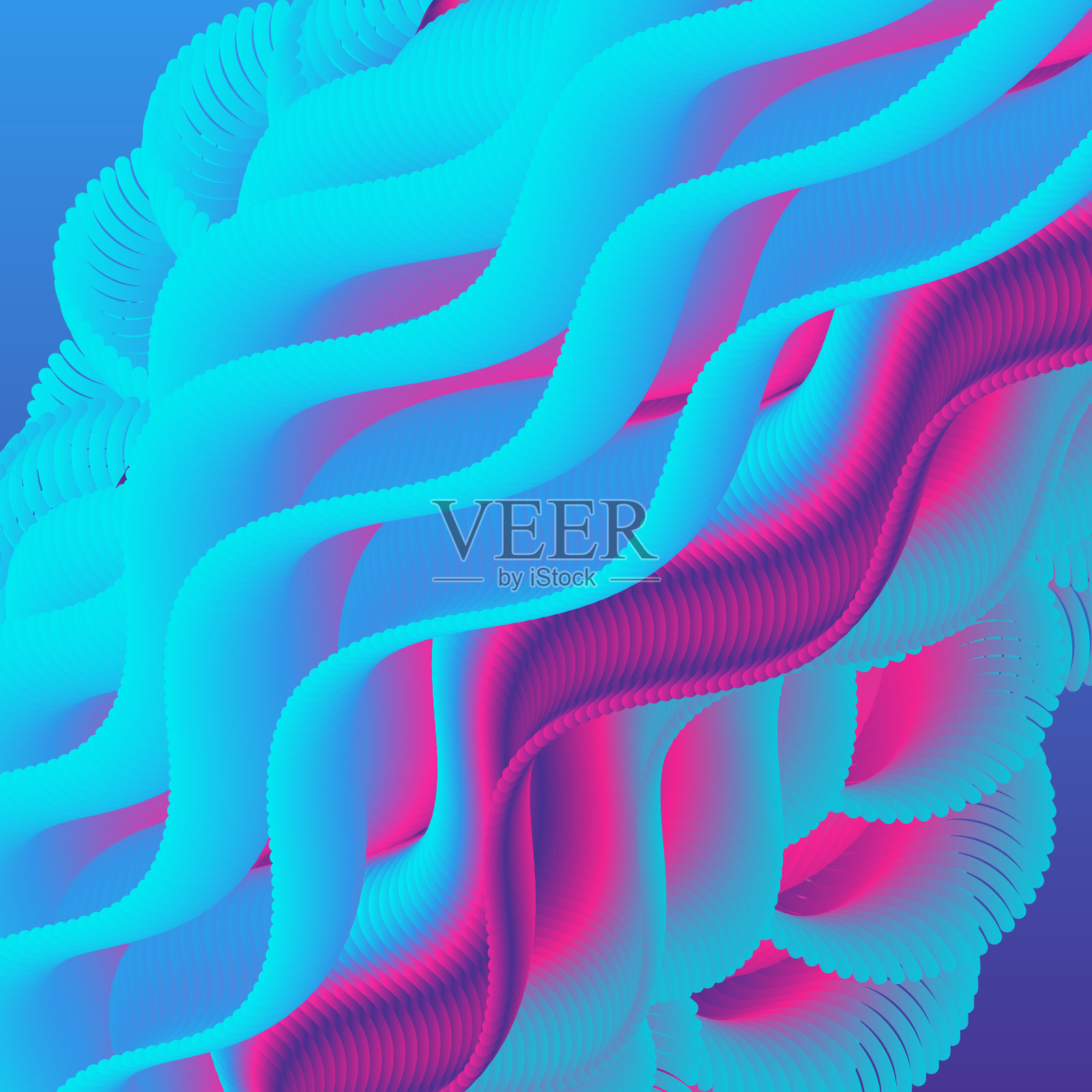 抽象的矢量波。的背景图片。布局的介绍，广告和更多。每股收益10插画图片素材