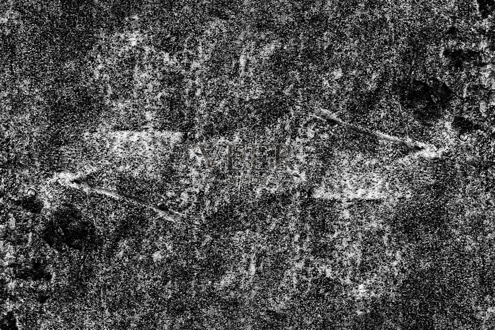 黑色和白色质朴的铁板与沉重的grunge纹理为背景照片摄影图片