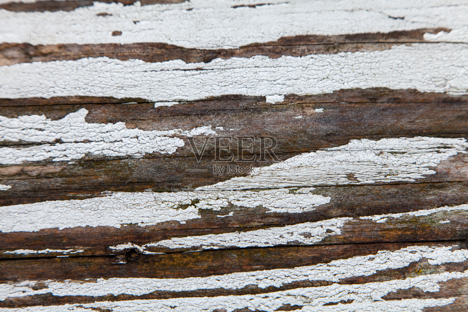 抽象棕色木材纹理背景Grunge风化剥落白色油漆照片摄影图片