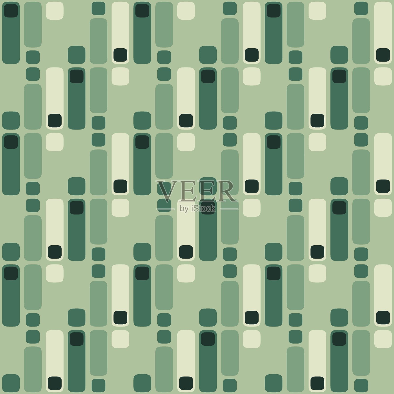 简单抽象无缝图案-强调任何表面。插画图片素材