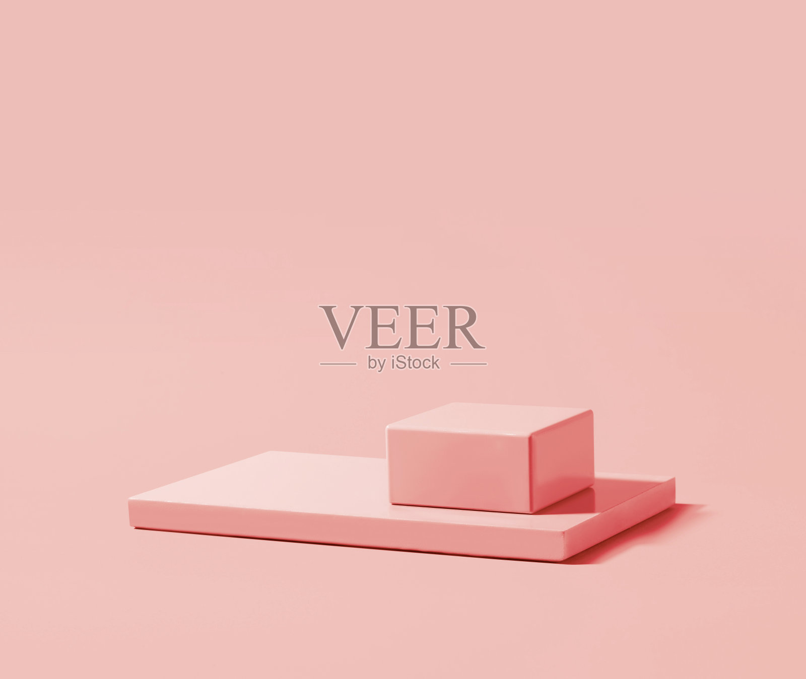 空白的迷你平台，产品展示在背景上照片摄影图片