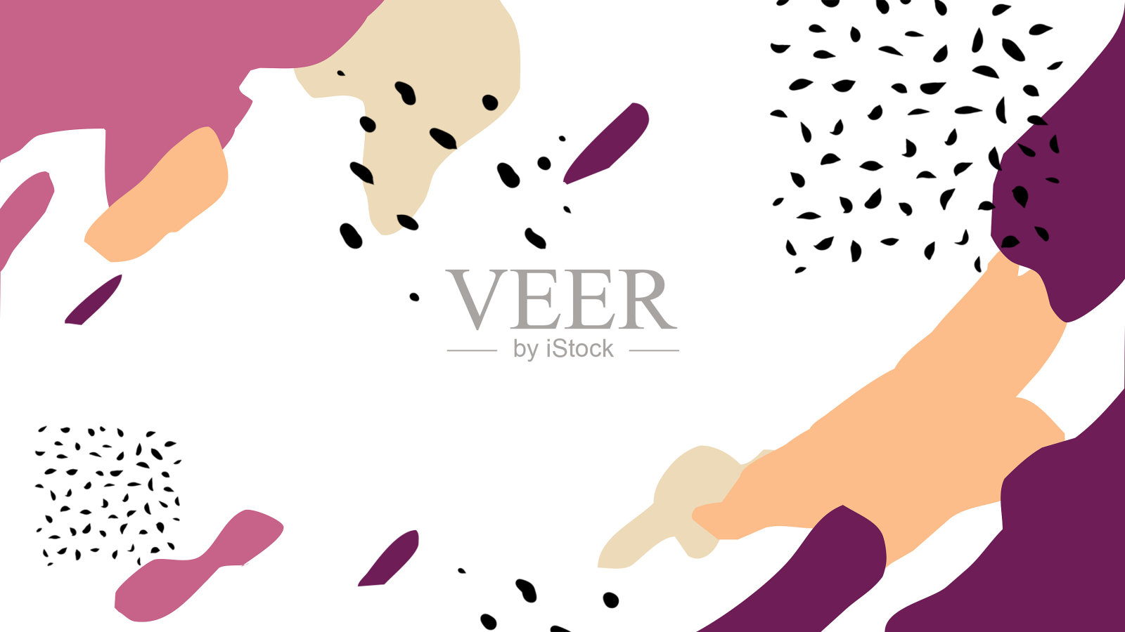 抽象复制空间背景时尚和惊人的创意设计插画图片素材