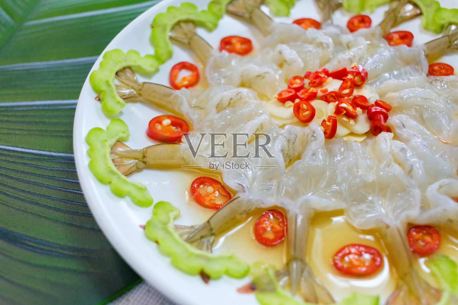 鱼露虾照片摄影图片