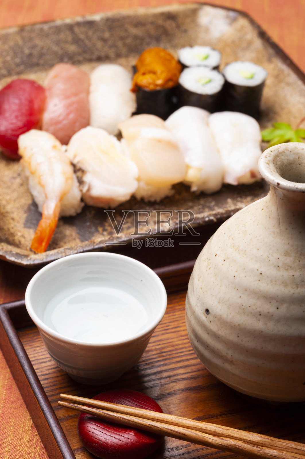 尼吉里寿司照片摄影图片